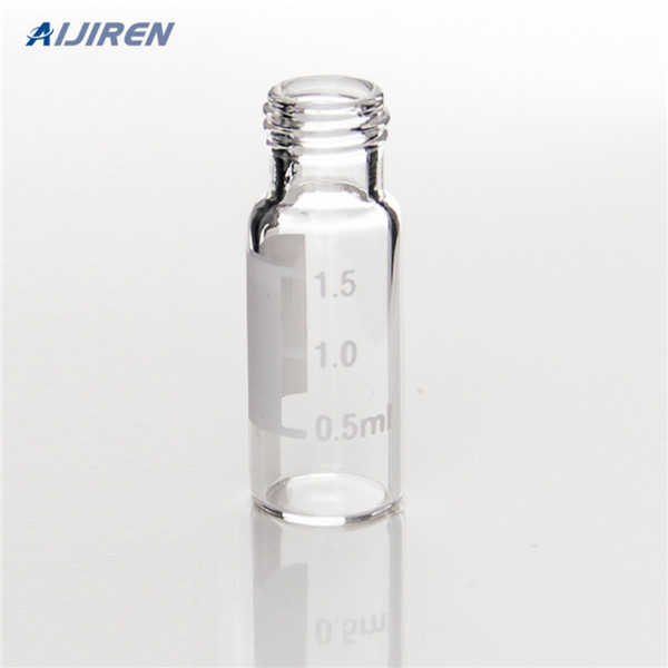 HPLC and GC instrument 11mm crimp cap vial for sale